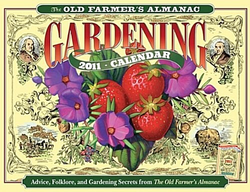 The Old Farmers Almanac Gardening Calendar 2011 (Paperback, Wall)