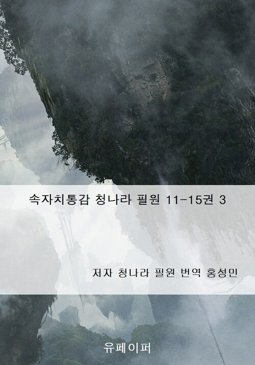 속자치통감 청나라 필원 11-15권 3