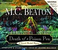 Death of a Poison Pen (Audio CD, Unabridged)