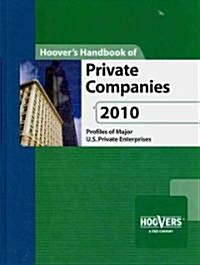 Hoovers Handbook of Private Companies 2010 (Hardcover)