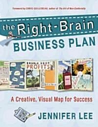 The Right-Brain Business Plan: A Creative, Visual Map for Success (Paperback)