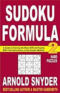 Sudoku Formula 2: Hard Puzzles (Paperback)