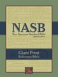 Giant Print Reference Bible-NASB (Paperback)