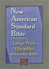 Large Print Ultrathin Reference Bible-NASB (Leather, Updated)
