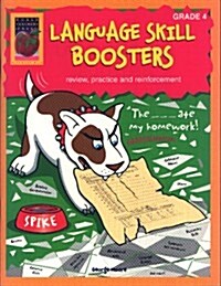 Language Skill Boosters, Grade 4: Review, Practice and Reinforcement (Paperback)