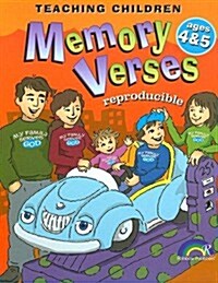 Teaching Children Memory Verses: Ages 4&5 (Paperback)