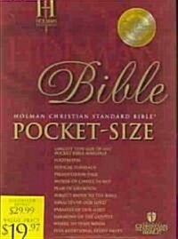 Pocket Size Bible-HCSB (Bonded Leather)