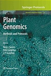 Plant Genomics: Methods and Protocols (Hardcover, 2009)