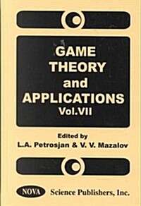 Game Theory and Applicationsv.7 (Hardcover, UK)