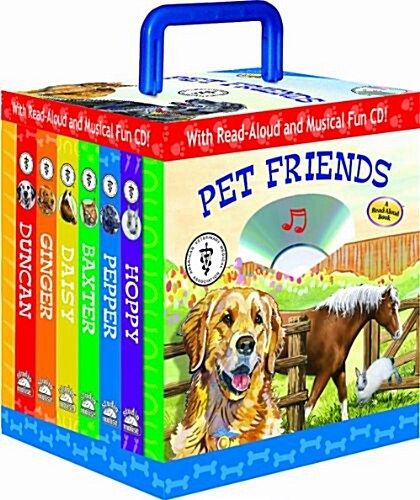 Avma Pet Friends (Ginger the Golden Retriever, Hoppy the Bunny, Daisy the Pony, Pepper the Black Labrador Retriever, Baxter the Tabby Cat, Duncan the 