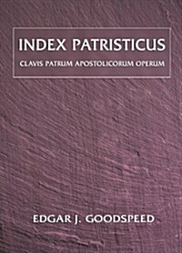 Index Patristicus (Paperback)