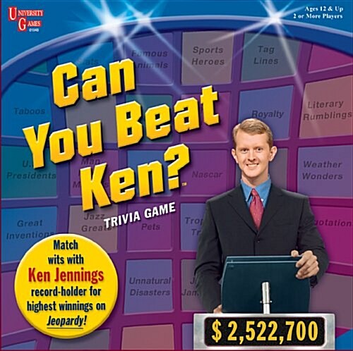 Can You Beat Ken? Spinner Book and Boardgame (Hardcover)