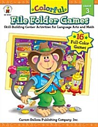 Colorful File Folder Games (Paperback)