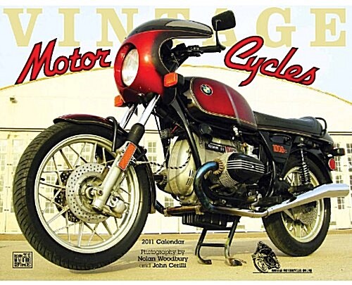 Vintage Motorcycles 2011 Calendar (Paperback, Wall)