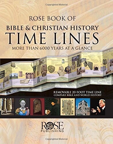 Rose Book of Bible and Christian History Time Lines: More Than 6000 Years at a Glance (Hardcover)