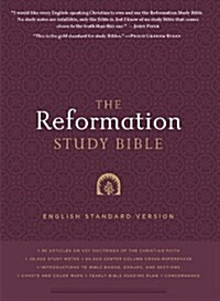 [중고] Reformation Study Bible-ESV (Hardcover)