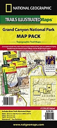 Grand Canyon National Park [Map Pack Bundle] (Folded)