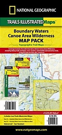 Boundary Waters Canoe Area Wilderness [map Pack Bundle] (Folded)