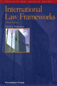 International law frameworks 3rd ed