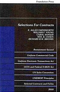 Selections for Contracts 2010 (Paperback)