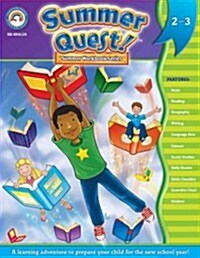 Summer Quest!, Grades 2 to 3 (Paperback, CSM, Workbook)