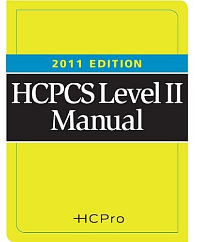 HCPCS 2011 Level II (Paperback, Spiral)