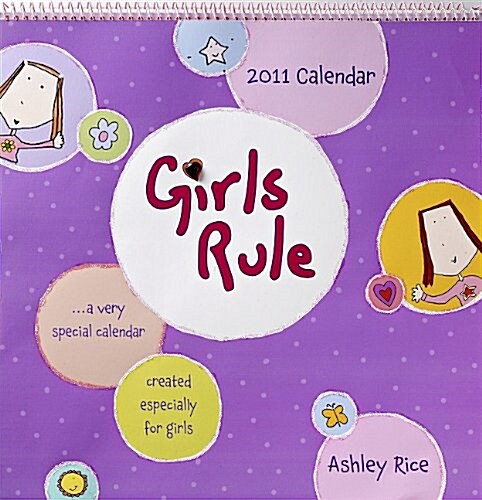 Girls Rule Calendar (Wall)