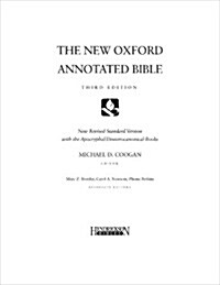 New Oxford Annotated Bible-NRSV-Loose-Leaf (Loose-leaf, 3 annotated ed)