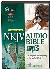 MP3 Bible-NKJV-Voice Only [With DVD] (MP3 CD)