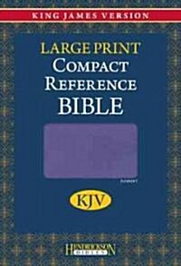 Compact Reference Bible-KJV-Large Print (Imitation Leather, Flexisoft Leath)