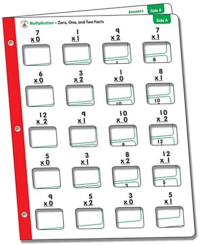 Math Windows, Grades 2 - 5: Multiplication (Spiral)