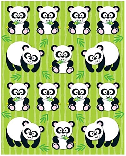 Pandas Shape Stickers (Novelty)