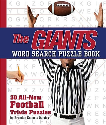 The Giants Word Search Book: 30 All New Football Trivia Puzzles (Spiral)