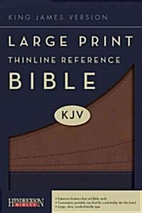 Large Print Thinline Reference Bible-KJV (Imitation Leather, Supersaver)