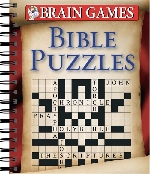 Brain Games - Bible Puzzles (Includes a Variety of Puzzle Types) (Spiral)