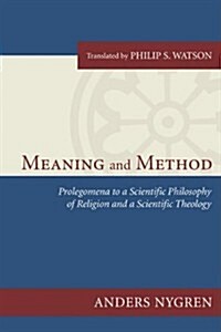Meaning and Method (Paperback)