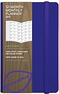 Ecosystem 12-month Monthly 2011 Planner: Small (Grape) (Hardcover)