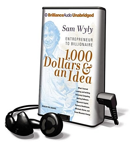 1,000 Dollars & an Idea [With Earbuds] (Pre-Recorded Audio Player)