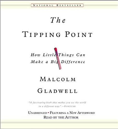 The Tipping Point: How Little Things Make a Big Difference [With Earbuds] (Pre-Recorded Audio Player)