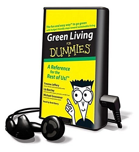 Green Living for Dummies [With Headphones] (Pre-Recorded Audio Player)