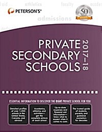 Private Secondary Schools 2017-18 (Paperback)