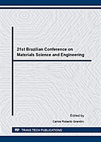 21st Brazilian Conference on Materials Science and Engineering (Paperback)