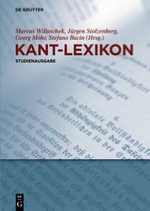 Kant-Lexikon: Studienausgabe (Paperback)