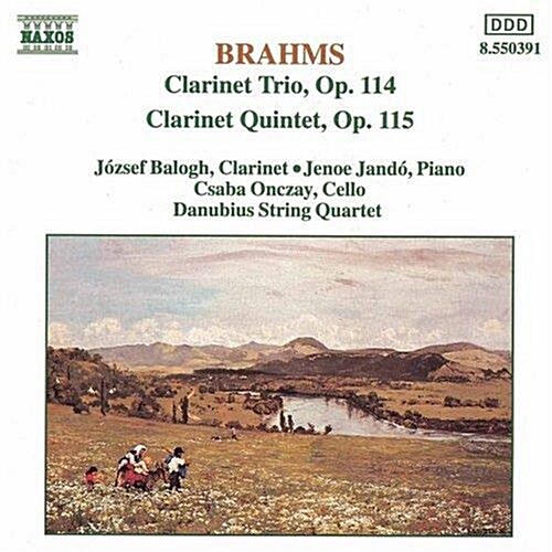 [수입] Brahms: Clarinet Trio / Clarinet Quintet 