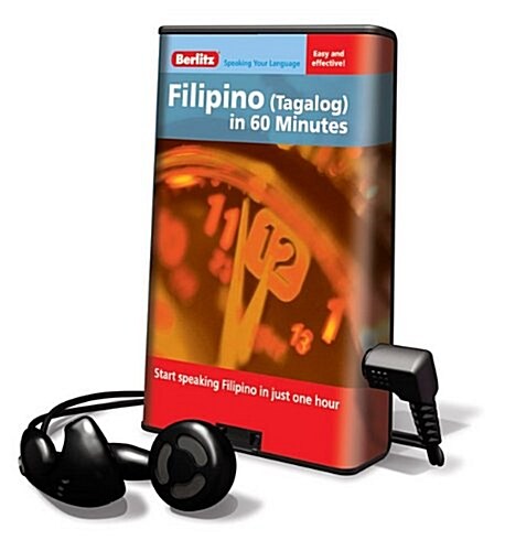 Berlitz Filipino (Tagalog) in 60 Minutes [With Headphones] (Pre-Recorded Audio Player)