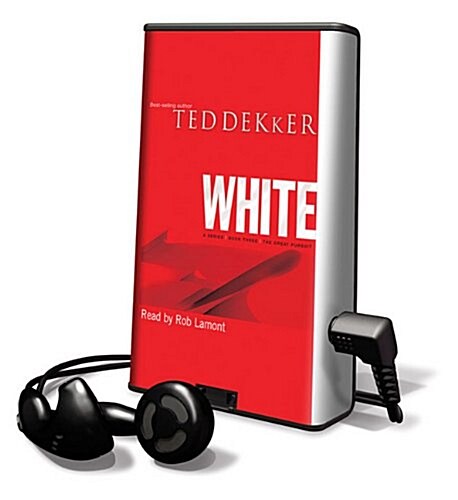 White [With Earbuds] (Pre-Recorded Audio Player)