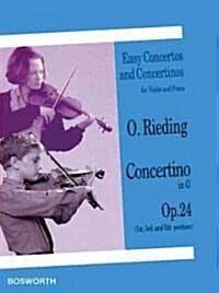 Concertino in G Op. 24 : 1st, 3rd and 5th Position (Paperback)