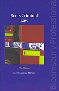 Scots Criminal Law (Paperback, 3 New ed)