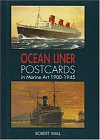 Ocean Liner Postcards in Marine Art (Hardcover)