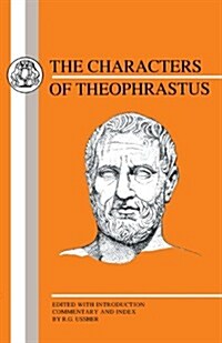 Characters of Theophrastus (Paperback)